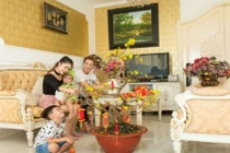 Thăm biệt thự 20 tỷ của Đăng Khôi vào ngày Tết 