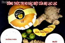 Thêm một công thức trị ho cho bé khiến các mẹ bỉm sữa sốt sình sịch