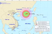 Tin mới nhất về bão số 6 Aere: Áp sát quần đảo Hoàng Sa