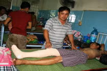 Nghi vấn công an đánh ba thanh niên vi phạm giao thông