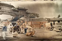 Ảnh màu sớm nhất về Bắc Kinh dưới thời vua Phổ Nghi 