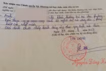 Cán bộ xã lại "bút phê" gây khó cho tân sinh viên ở Hà Tĩnh