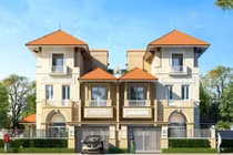 Biệt thự song lập “đôi lứa xứng đôi” đẹp mê hồn