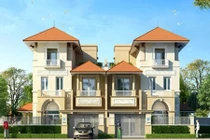 Biệt thự song lập “đôi lứa xứng đôi” đẹp mê hồn