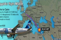 Máy bay Ai Cập mất tích bị “dính” bom hẹn giờ của IS?