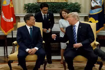 Tổng thống Hàn Quốc sang Mỹ chuẩn bị Hội nghị thượng đỉnh Mỹ-Triều