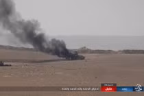 Ảnh: Phiến quân IS tấn công quân đội Syria ở tỉnh Homs