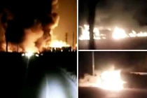 Hiện trường nổ gần nhà máy hóa chất Trung Quốc, hàng chục người chết