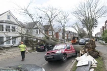 Chùm ảnh bão Doris tấn công Châu Âu