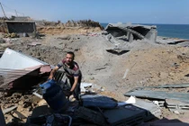 Biên giới Israel-Gaza bình yên lạ thường khi ngưng tiếng súng