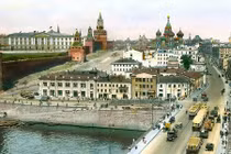 Ảnh màu “độc” diện mạo thủ đô Moscow năm 1931 