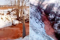 Bí ẩn “dòng sông máu” ở nước Nga