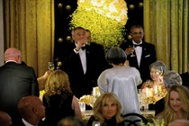Cận cảnh tiệc chiêu đãi thượng khách ở Nhà Trắng