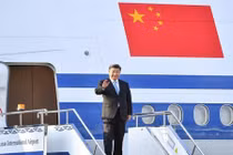 Hình ảnh đầu tiên Chủ tịch Trung Quốc Tập Cận Bình đến Triều Tiên