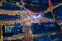 Thủ đô London đẹp tuyệt vời nhìn từ trên cao