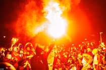 Hình ảnh biểu tình dữ dội tại thủ đô London