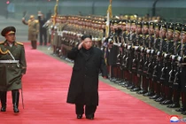 Hình ảnh đầu tiên Chủ tịch Kim Jong-un về đến Bình Nhưỡng