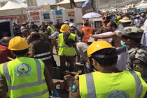 Giẫm đạp gần Thánh địa Mecca, gần 800 người thương vong