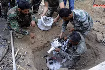 Quân đội Syria “khai quật” kho vũ khí của khủng bố gần Damascus