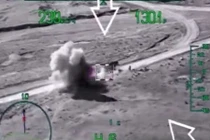 Xem trực thăng Nga Mi-28 tiêu diệt xe bọc thép IS 