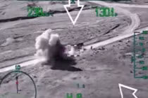 Xem trực thăng Nga Mi-28 tiêu diệt xe bọc thép IS 