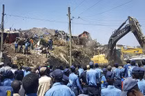 Kinh hoàng sạt lở bãi rác ở Ethiopia, gần 50 người chết