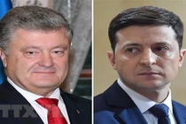 Hai ứng cử viên tổng thống Ukraine vòng 2 tranh luận trực tiếp