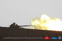 Ảnh: Trận đấu xe tăng ác liệt trên trục Palmyra-Deir Ezzor