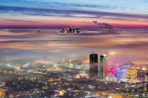 Ngắm thủ đô Moscow đẹp kỳ ảo nhìn từ trên cao 