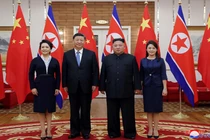 Loạt hình ấn tượng các cuộc gặp của lãnh đạo Trung-Triều