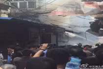 Nổ bình gas ở Trung Quốc, ít nhất 17 người chết