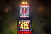 Khoảnh khắc đón năm mới 2016 ấn tượng ở Mỹ