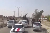 Video: Quân Syria ăn mừng chiến thắng tại thành phố Deir Ezzor