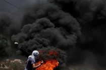 Hình ảnh mới nhất cuộc đụng độ dữ dội Palestine-Israel