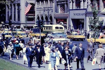 Ảnh màu đặc biệt về thành phố New York những năm 1960