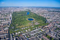 Kinh ngạc vẻ đẹp thủ đô London nhìn từ trên cao