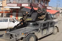 Ảnh: Lực lượng Iraq tuần tra khu vực mới giải phóng ở Nineveh