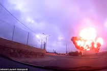 Hiện trường vụ máy bay chở quan chức EU rơi ở Malta