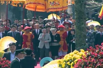 Nhà vua và Hoàng hậu Nhật Bản cảm kích tình cảm người Huế