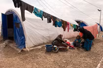 Cám cảnh cuộc sống của dân thường Iraq tháo chạy khỏi Mosul