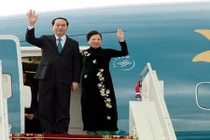 Belarus trang trọng đón Chủ tịch nước Trần Đại Quang 