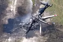 Rơi trực thăng chở 12 người ở Thổ Nhĩ Kỳ