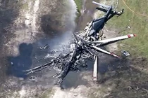 Rơi trực thăng chở 12 người ở Thổ Nhĩ Kỳ