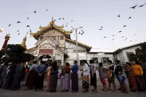 Toàn cảnh cuộc bầu cử Myanmar qua ảnh