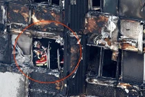 Cảnh kinh hãi sau vụ cháy chung cư 24 tầng ở London