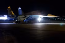 Chùm ảnh chiến đấu cơ Nga nửa đêm xuất kích đánh IS