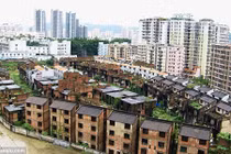 Chùm ảnh “thị trấn ma” giữa thành phố Thâm Quyến