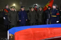 Chùm ảnh thi thể phi công máy bay Su-24 về đất mẹ