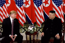 Video: Lãnh đạo Mỹ-Triều trò chuyện với báo giới trước bữa tối