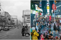 Loạt địa điểm nổi tiếng ở New York “lột xác” qua thời gian